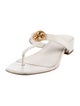 Tory Burch Leather Slides