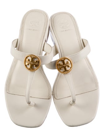 Tory Burch Leather Slides