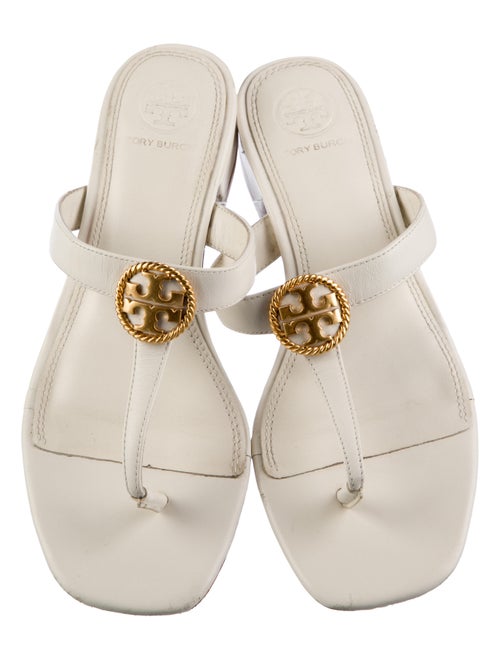 Tory Burch Leather Slides