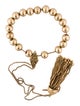 Tory Burch Worry Tassel Bead Bracelet