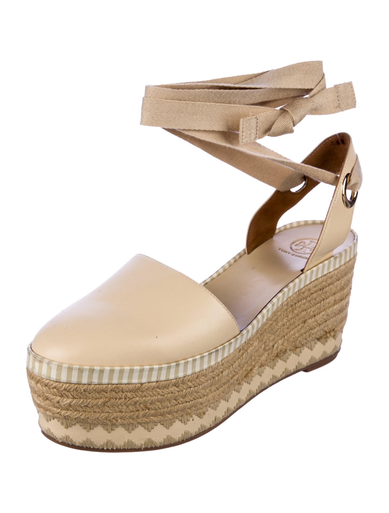 Tory Burch Leather Slingback Pumps