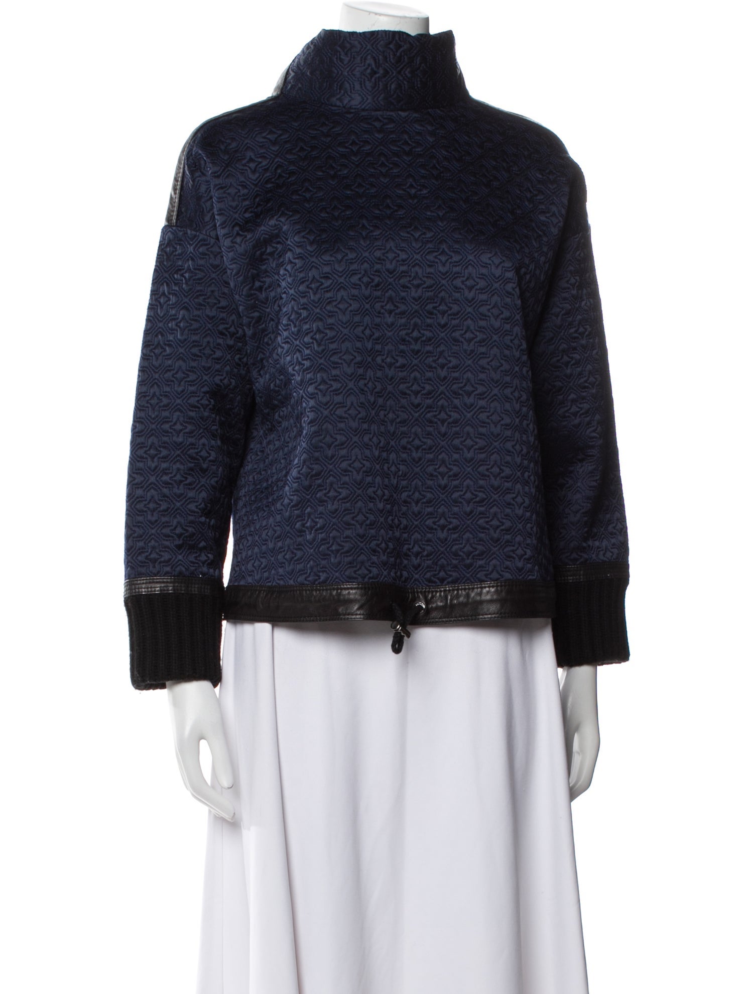 Tory Burch Silk Turtleneck Sweater