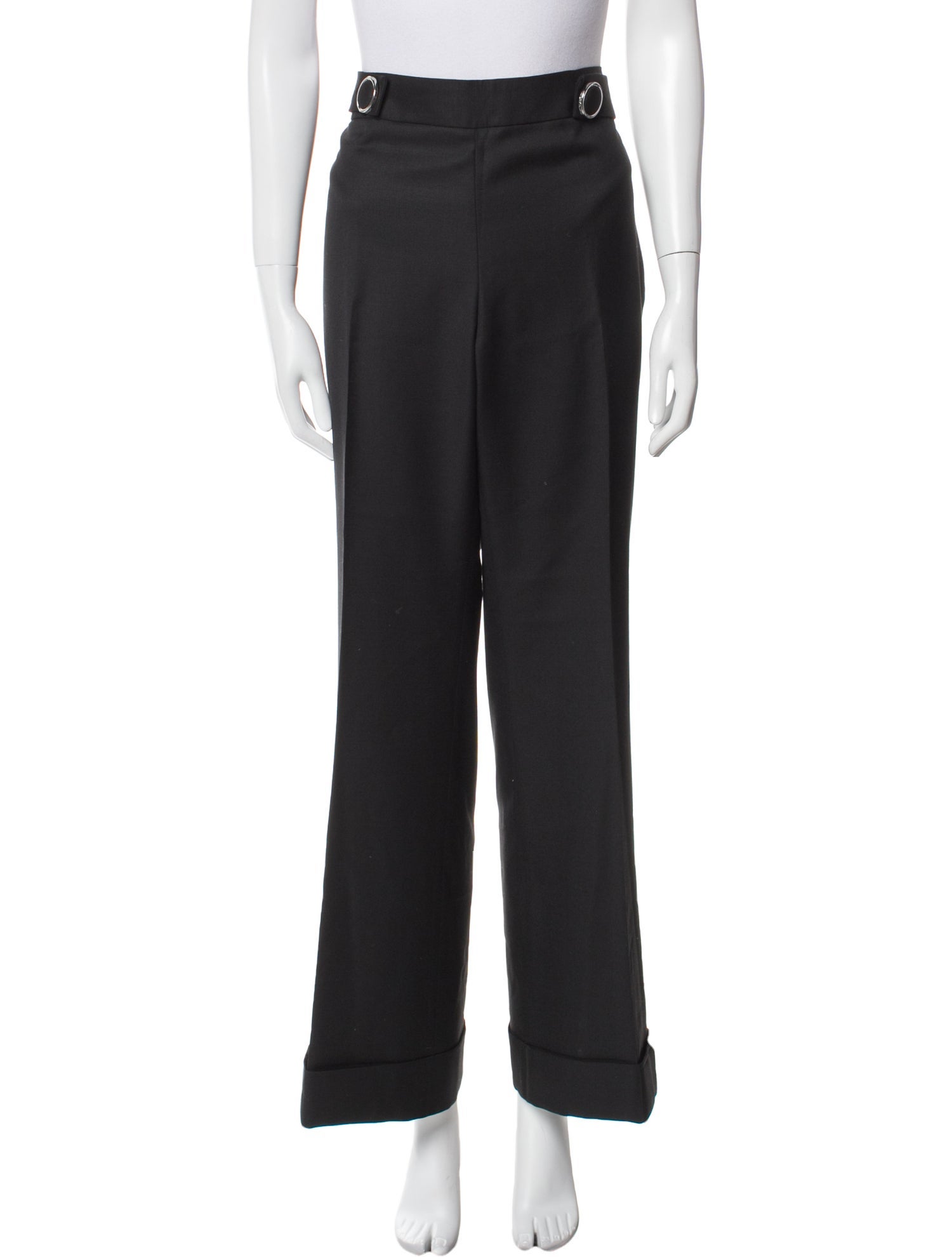 Tory Burch Wool Wide Leg Pants