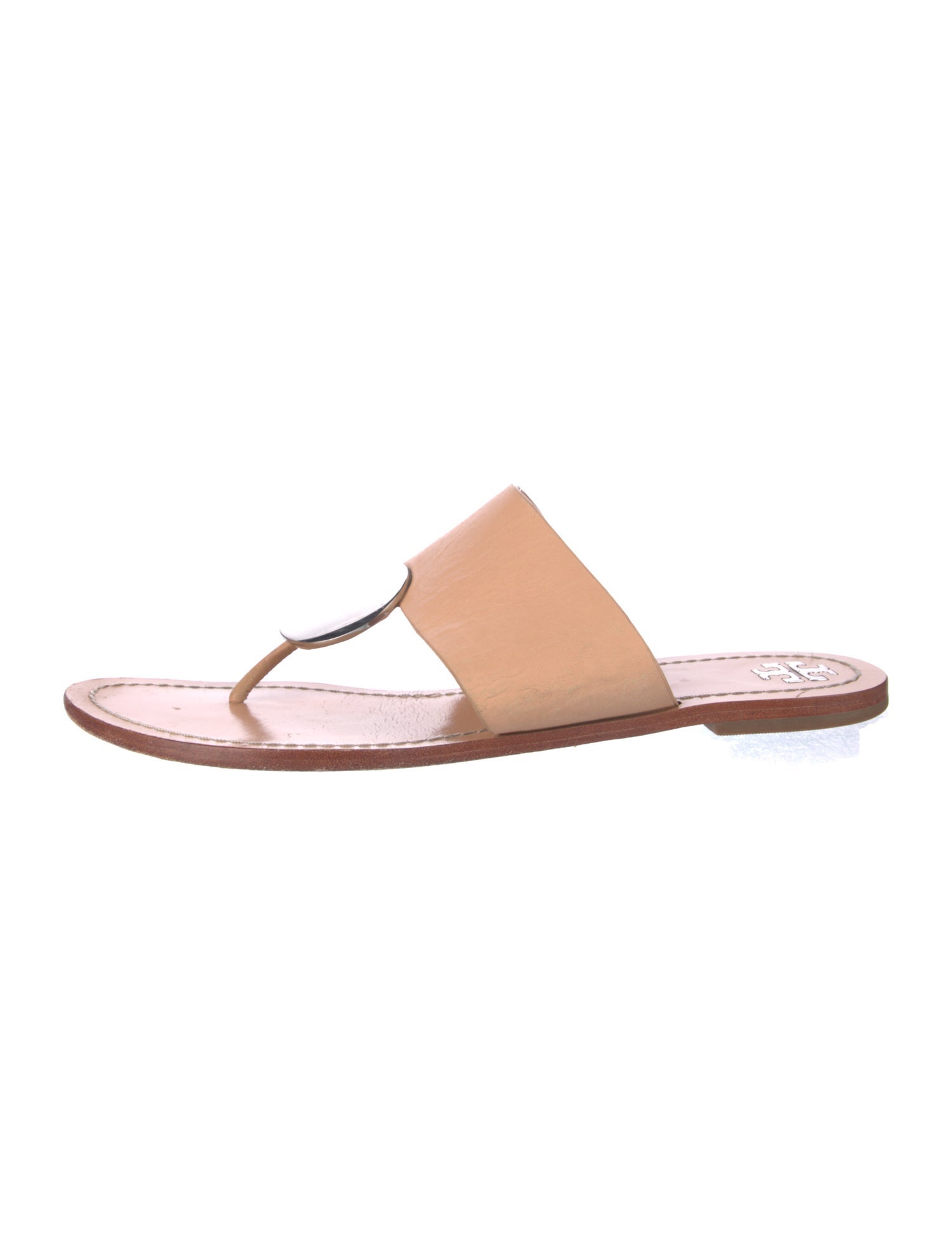 Tory Burch Leather Slides