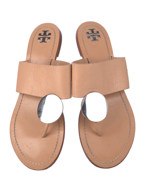 Tory Burch Leather Slides