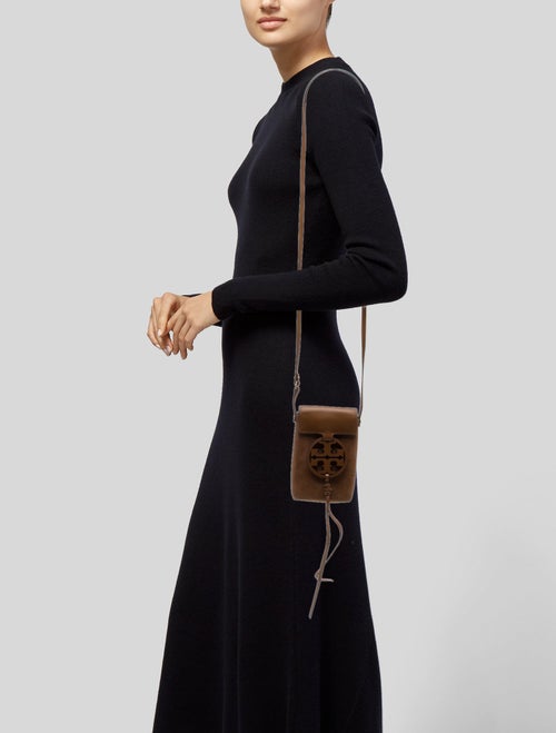 Tory Burch Suede Crossbody Bag