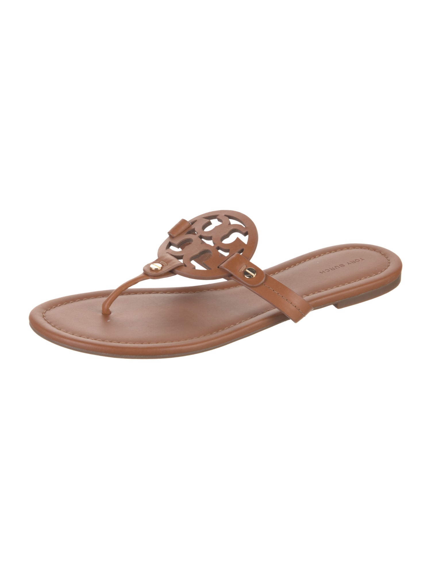 Tory Burch Leather Slides