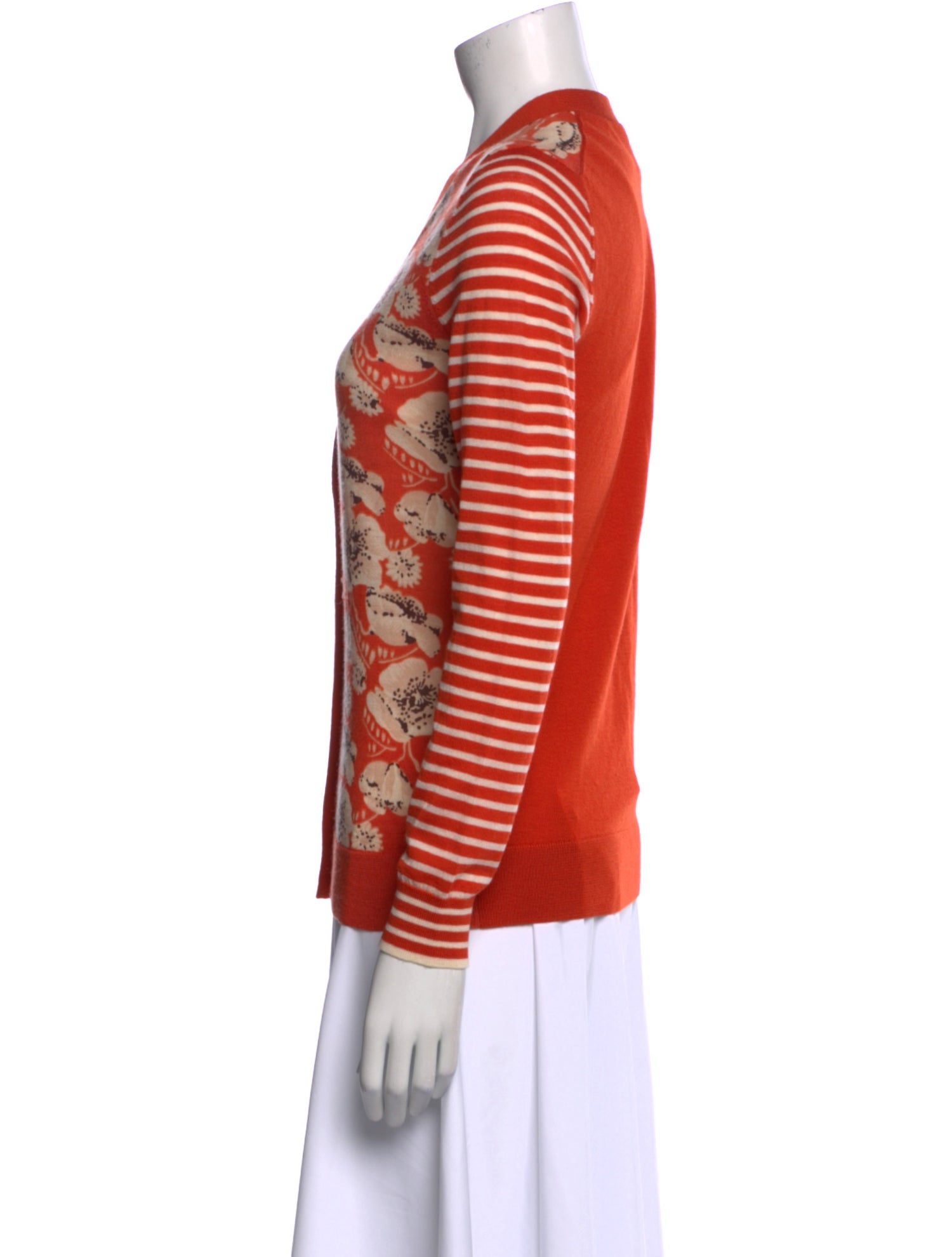 Tory Burch Wool Printed Sweater