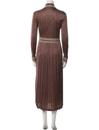 Tory Burch Printed Midi Length Dress