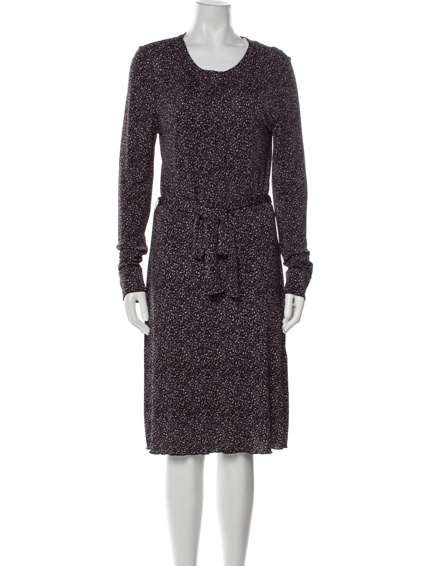 Tory Burch Scoop Neck Midi Length Dress