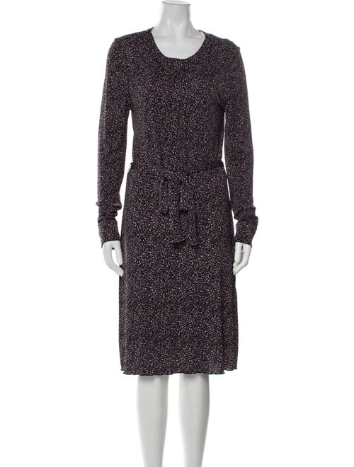 Tory Burch Scoop Neck Midi Length Dress