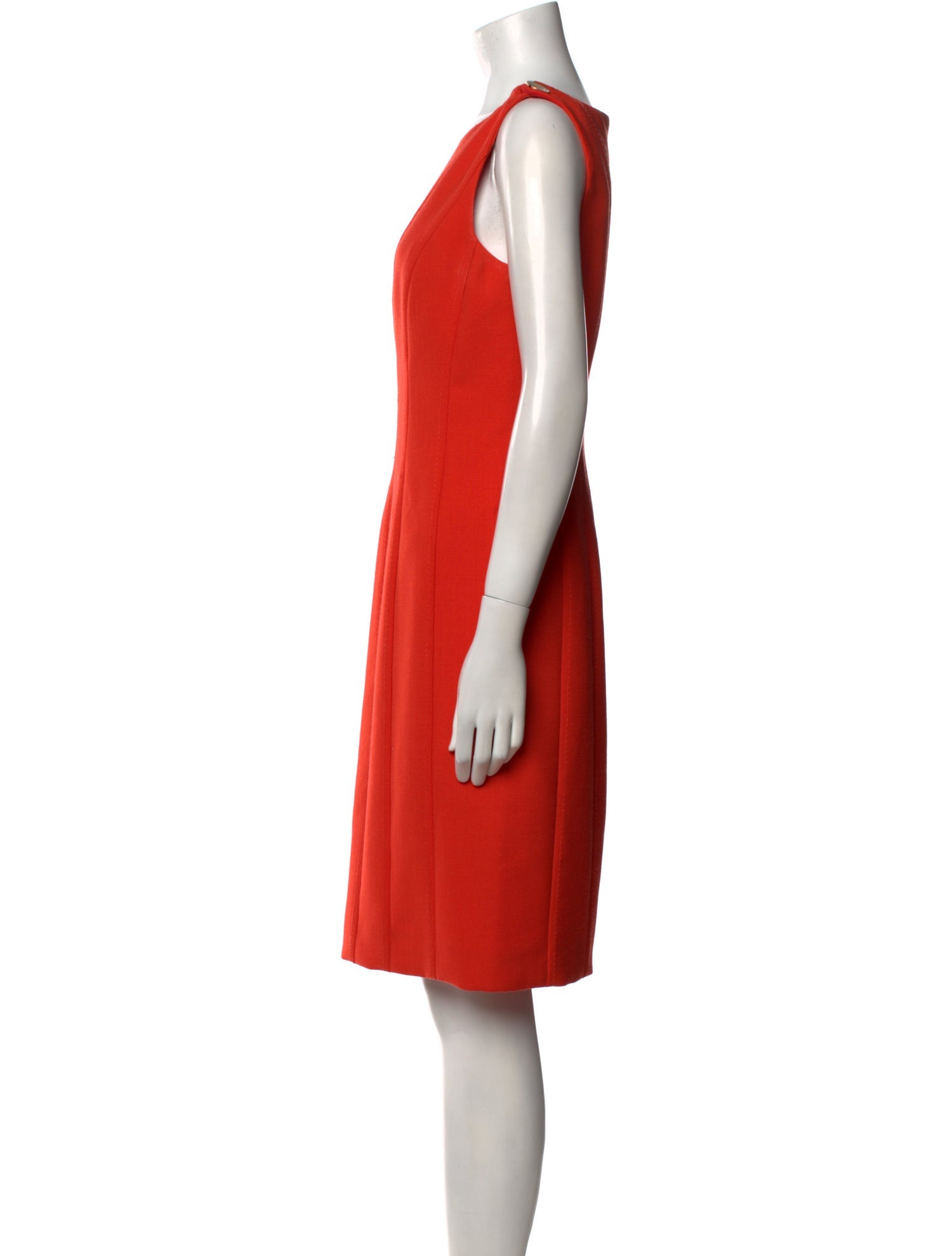 Tory Burch Bateau Neckline Knee-Length Dress