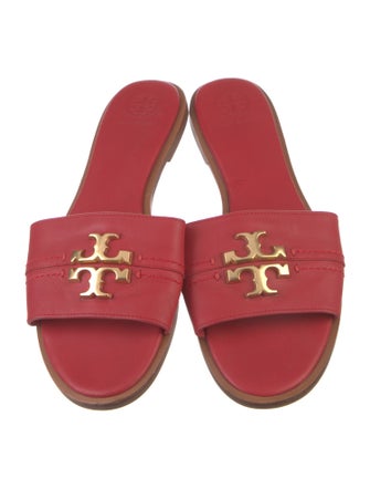 Tory Burch Leather Slides