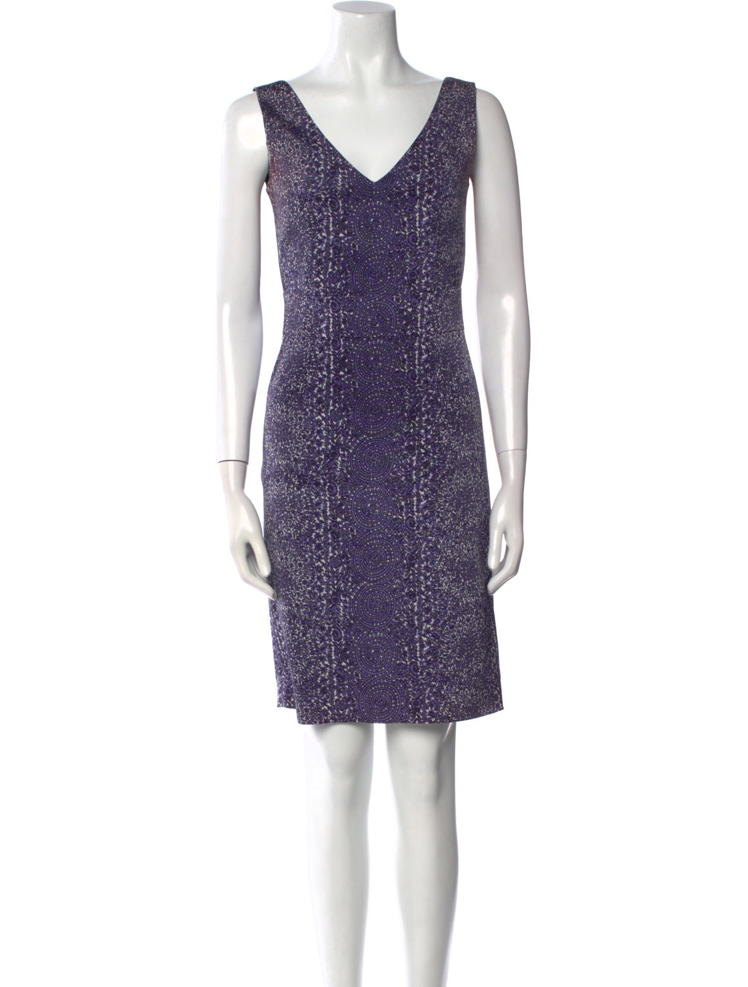 Tory Burch V-Neck Mini Dress