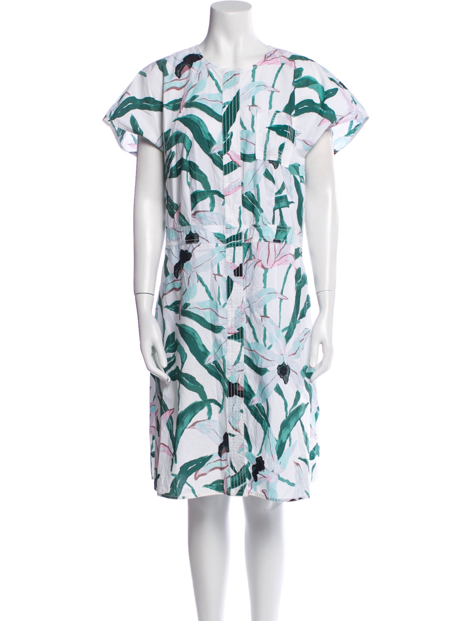 Tory Burch Printed Knee-Length Dress