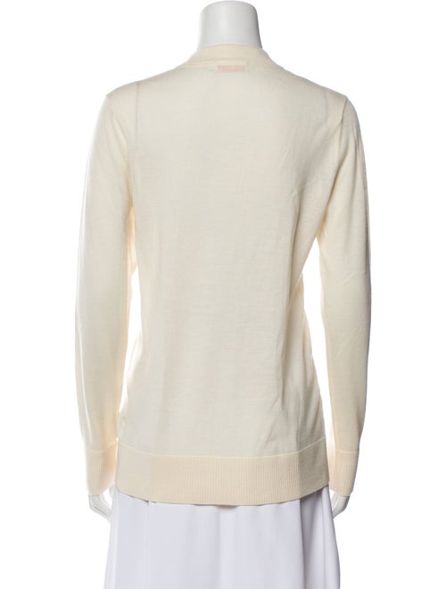 Tory Burch Merino Wool V-Neck Sweater