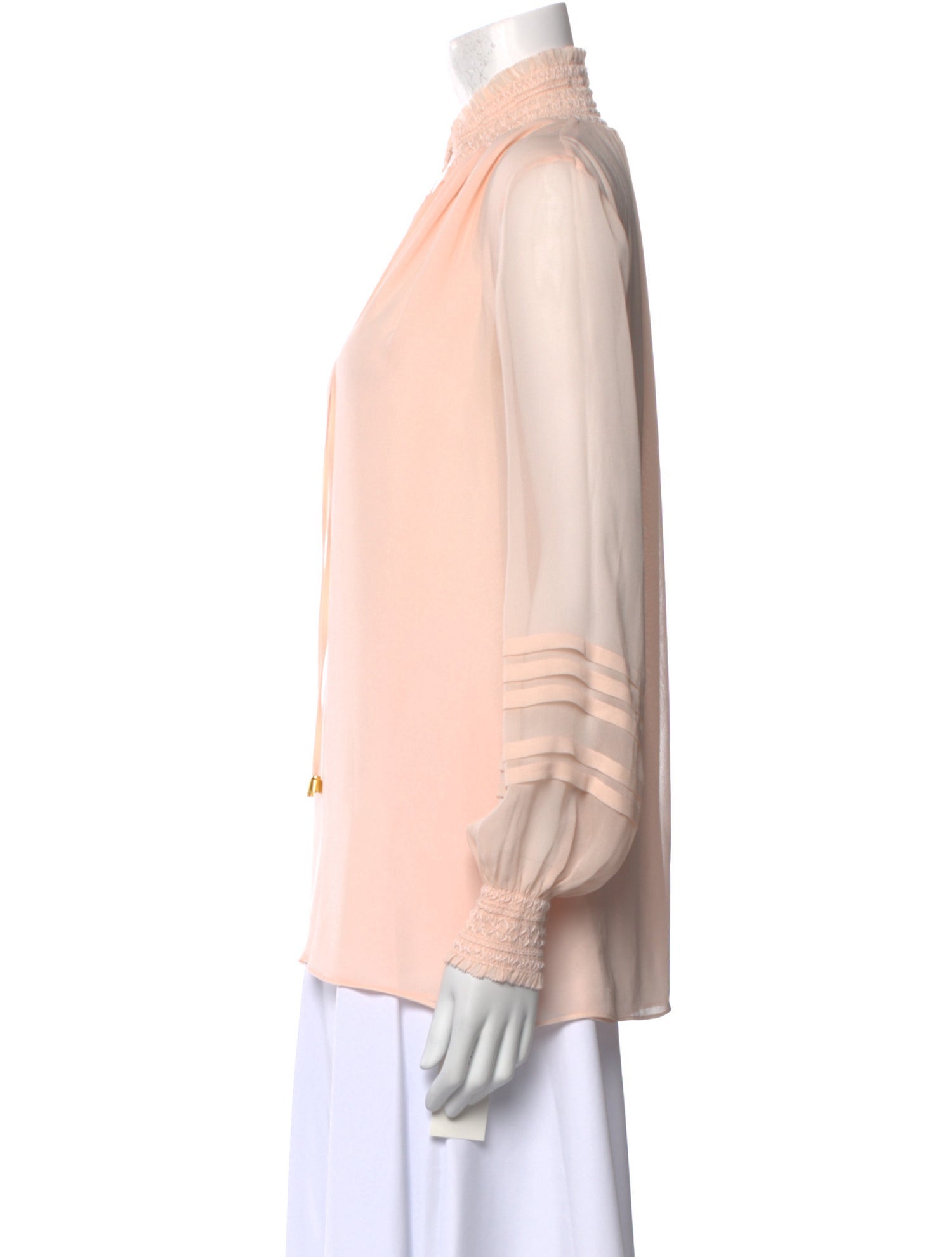 Tory Burch Silk V-Neck Blouse