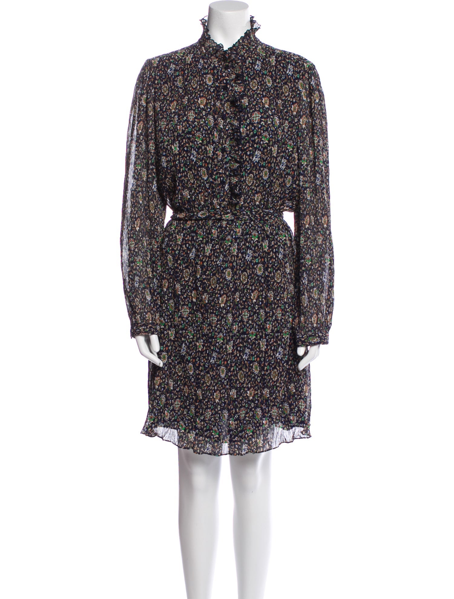 Tory Burch Floral Print Knee-Length Dress