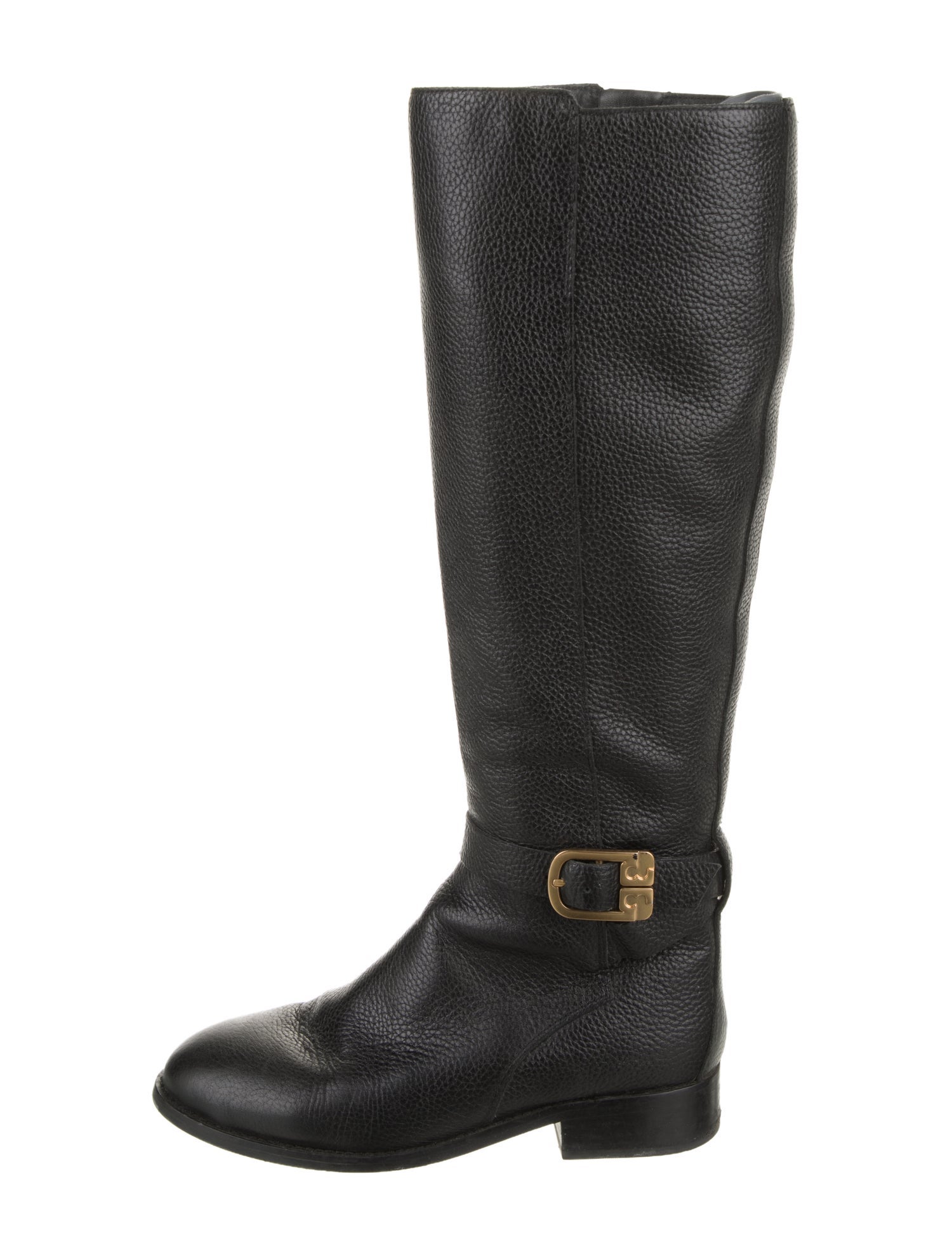 Tory Burch Leather Riding Boots