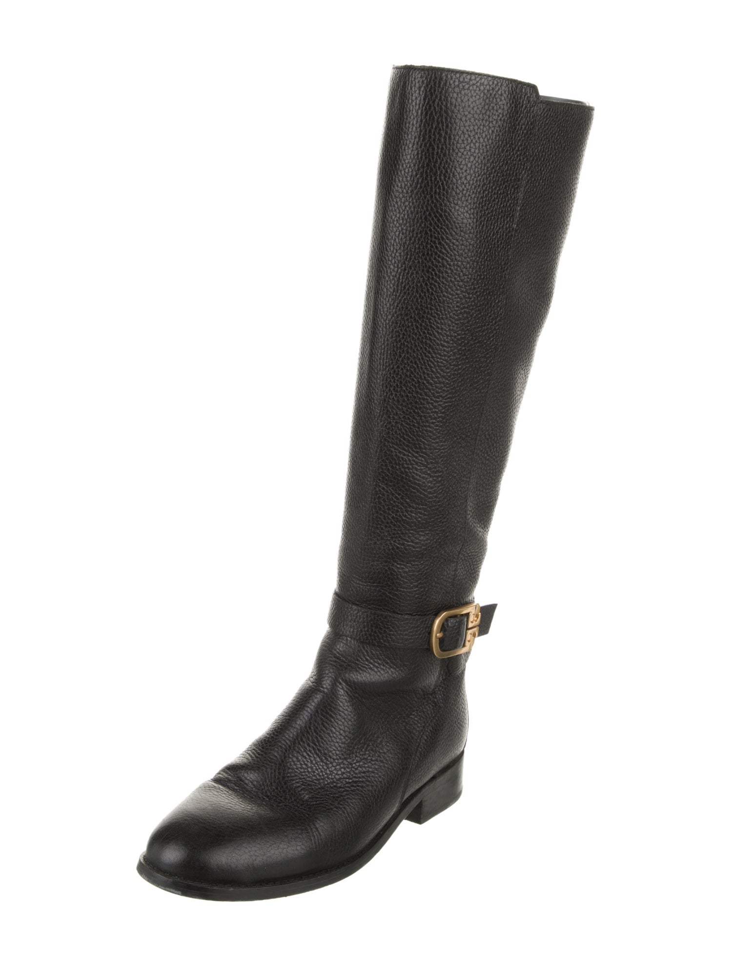 Tory Burch Leather Riding Boots