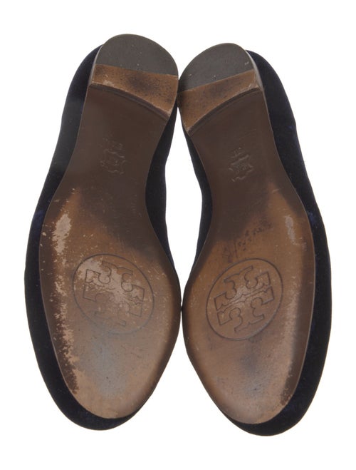 Tory Burch Velvet Sequin Embellishments Loafers