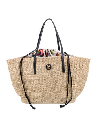 Tory Burch Raffia Tote