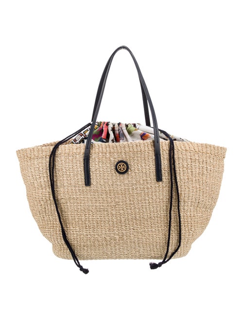 Tory Burch Raffia Tote