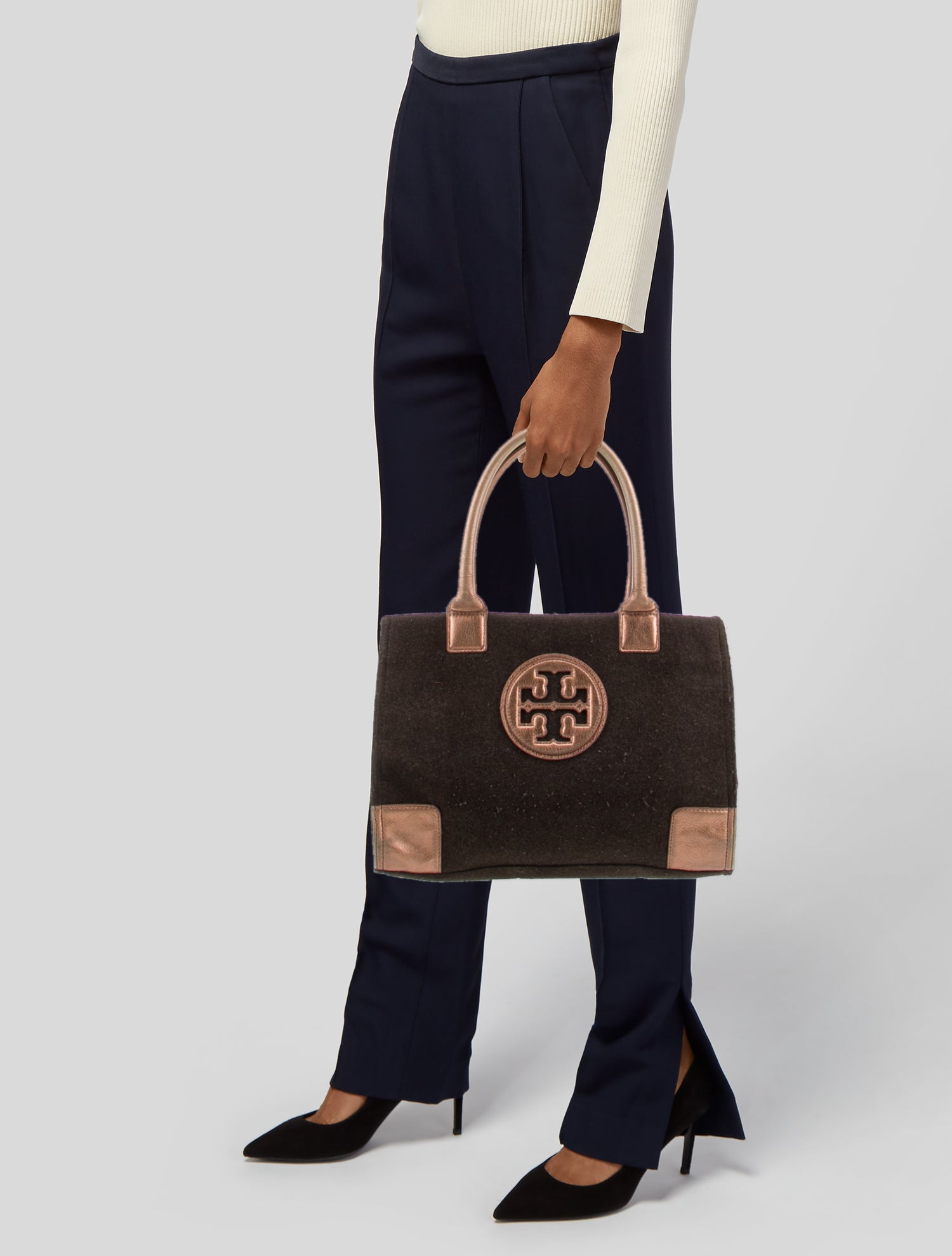 Tory Burch Wool Shoulder Bag