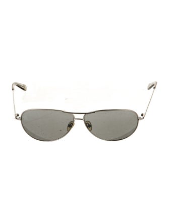 Tory Burch Aviator Mirrored Sunglasses