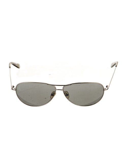 Tory Burch Aviator Mirrored Sunglasses