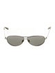Tory Burch Aviator Mirrored Sunglasses