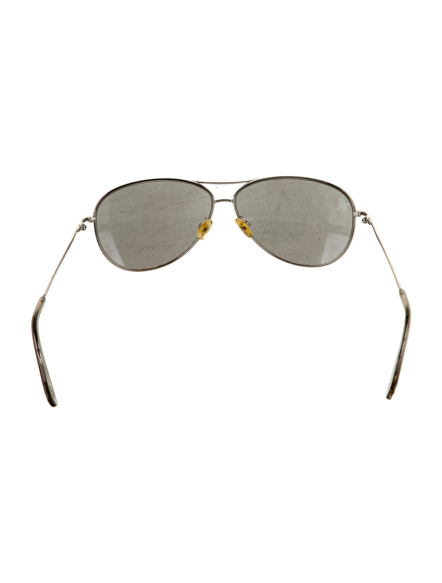 Tory Burch Aviator Mirrored Sunglasses