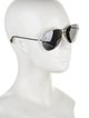 Tory Burch Aviator Mirrored Sunglasses
