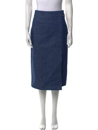 Tory Burch Chain-Link Accents Knee-Length Skirt