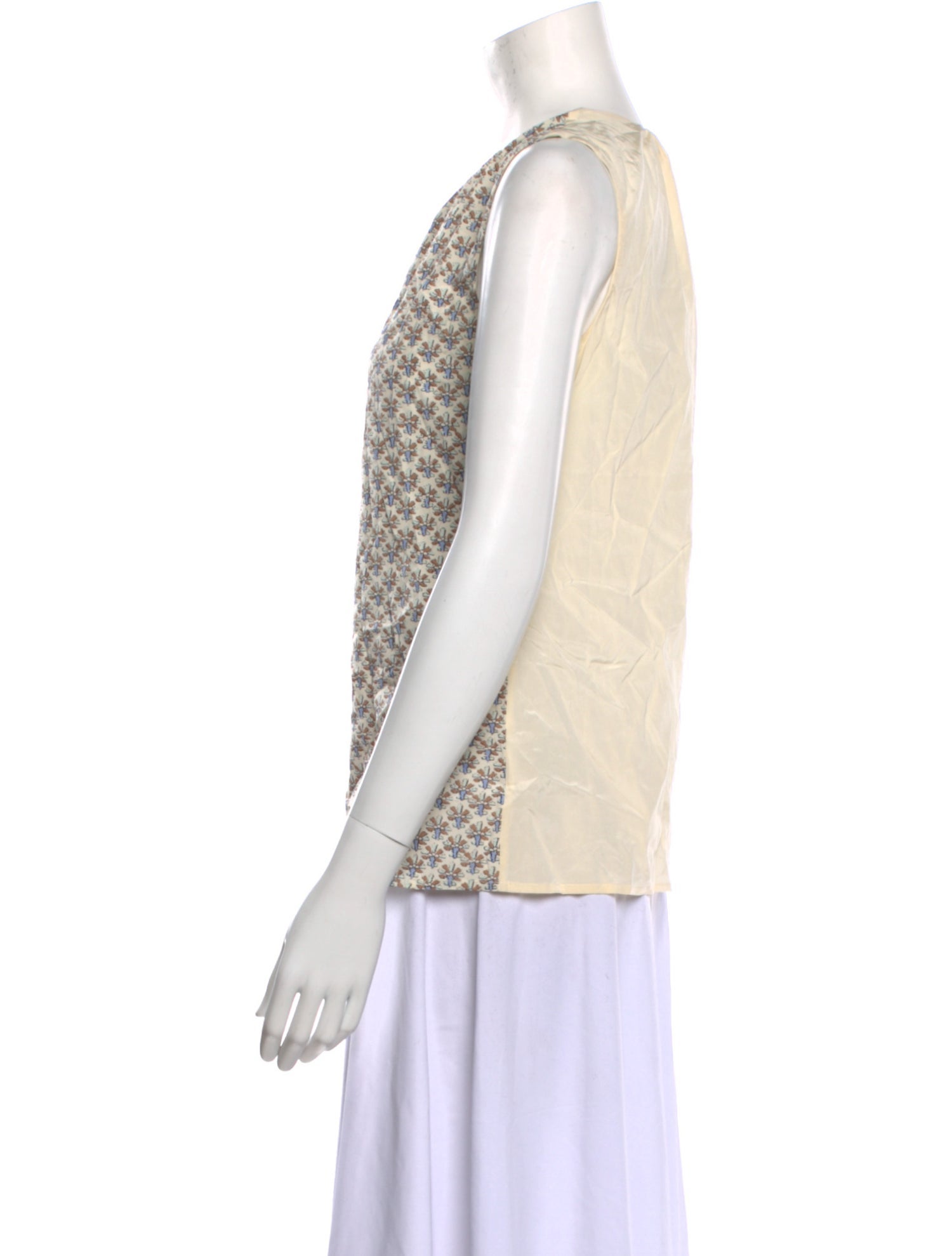 Tory Burch Silk Printed Blouse