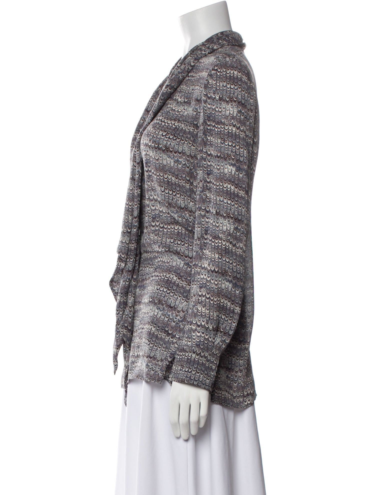 Tory Burch Silk Printed Blouse