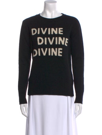 Tory Burch Cashmere Graphic Print Sweater