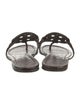 Tory Burch Leather Flip Flops