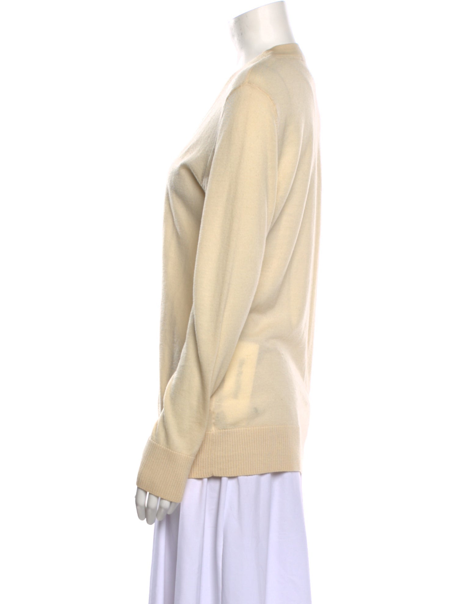 Tory Burch Merino Wool V-Neck Sweater