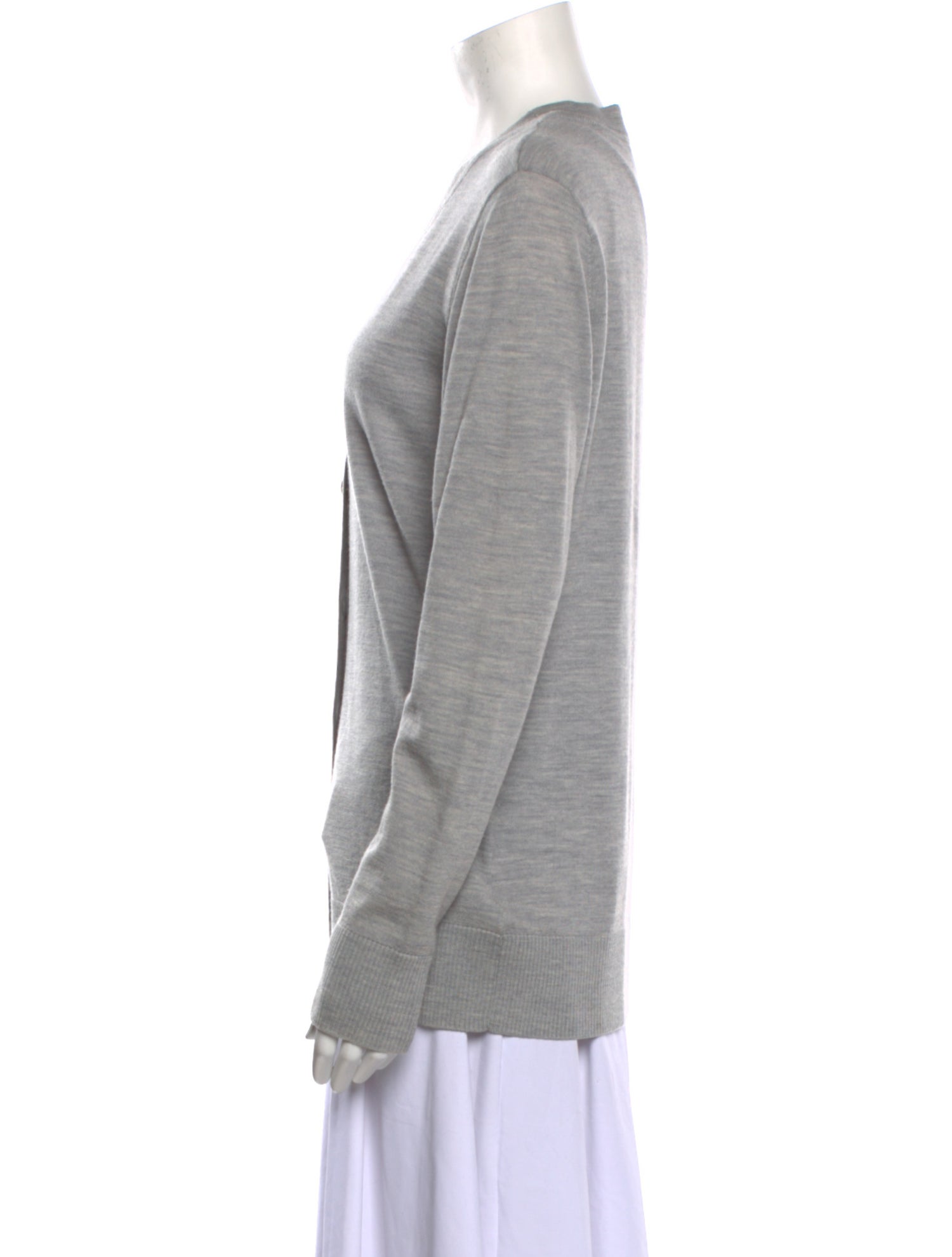 Tory Burch Merino Wool V-Neck Sweater