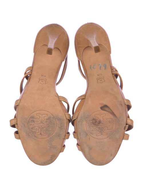 Tory Burch Leather Slingback Sandals