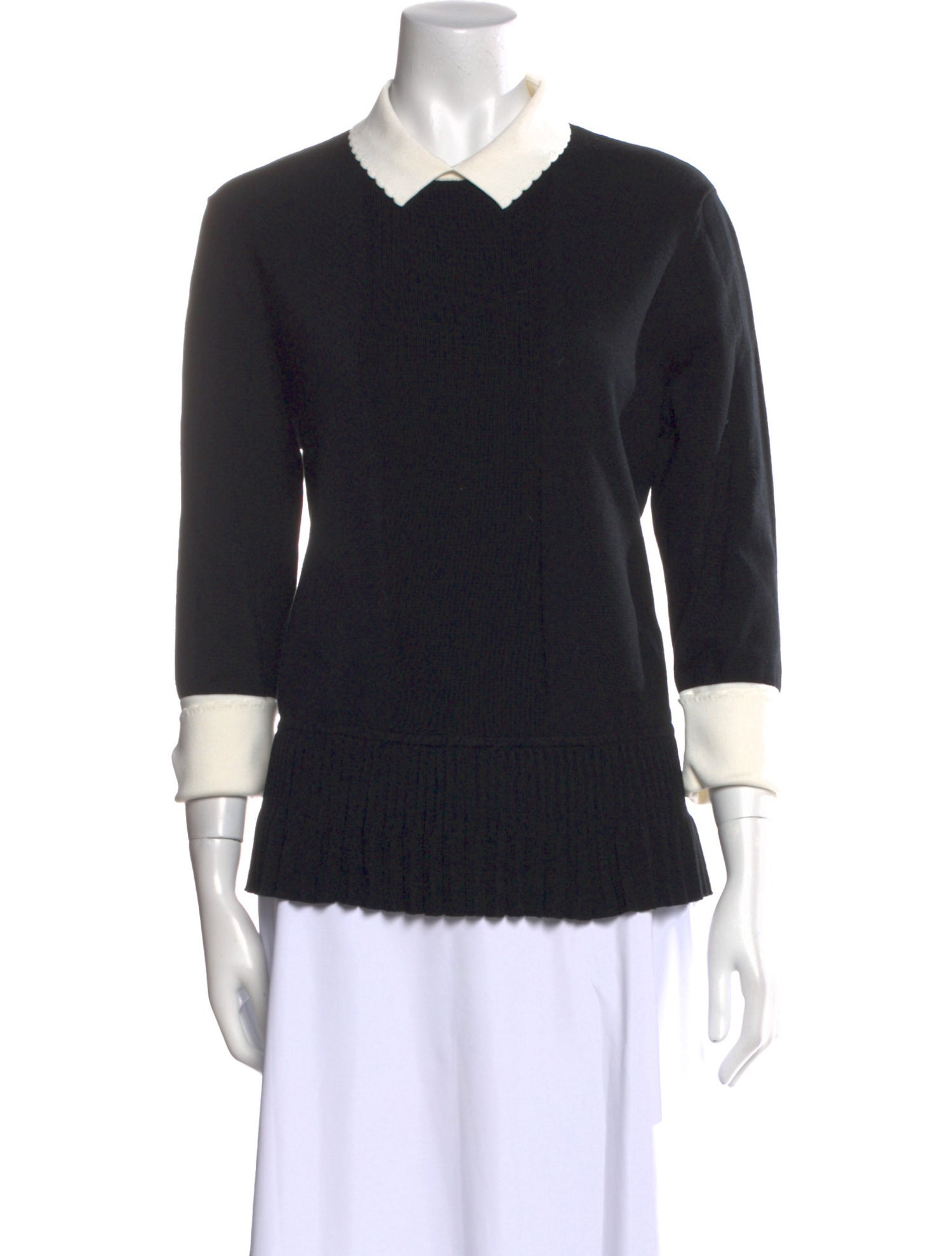 Tory Burch Wool V-Neck Sweater