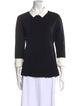 Tory Burch Wool V-Neck Sweater