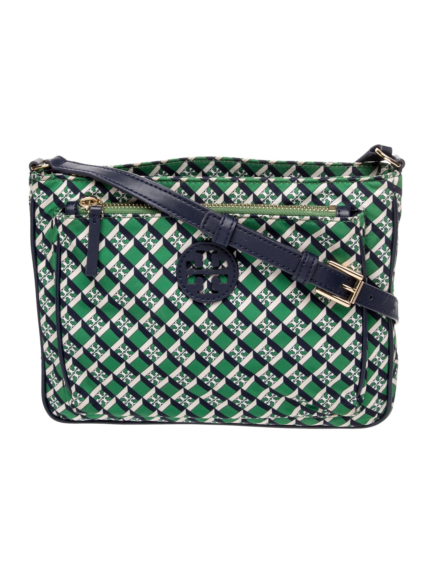 Tory Burch Satin Messenger Bag