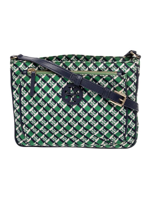 Tory Burch Satin Messenger Bag