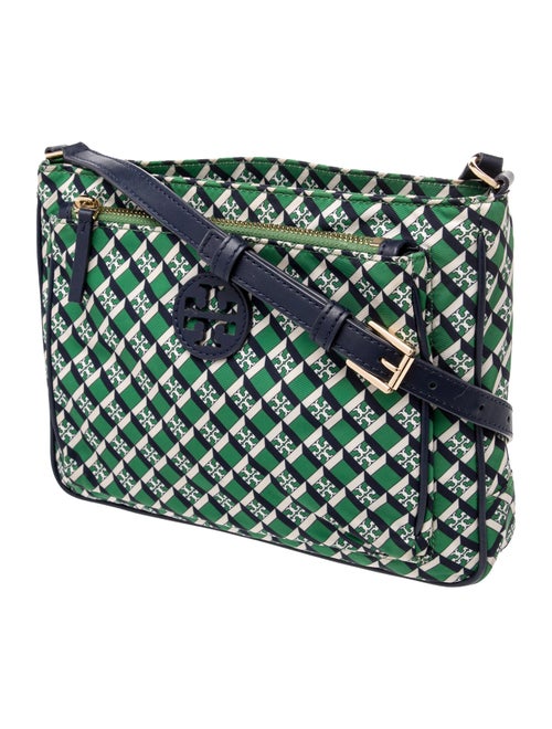 Tory Burch Satin Messenger Bag