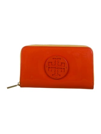 Tory Burch Patent Leather Continental Wallet