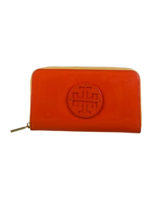 Tory Burch Patent Leather Continental Wallet