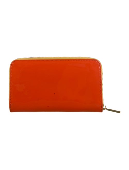 Tory Burch Patent Leather Continental Wallet