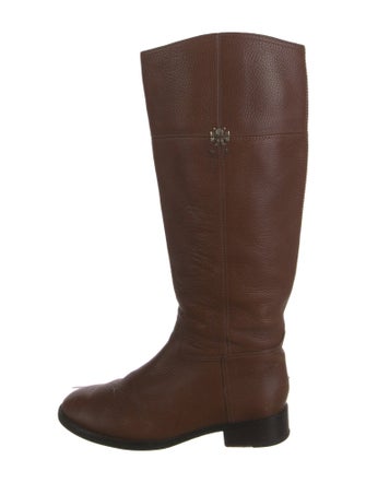 Tory Burch Leather Riding Boots